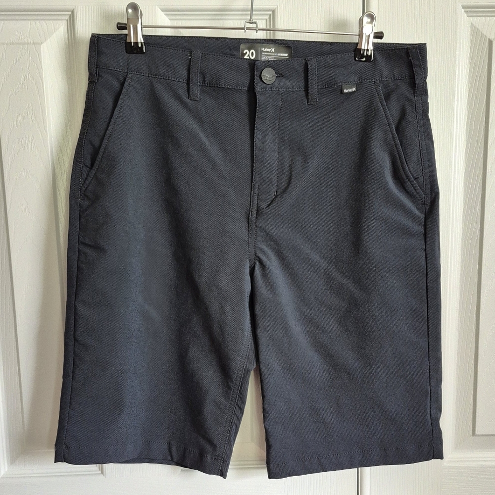 Hurley Boys Dark Gray Shorts Sz 20